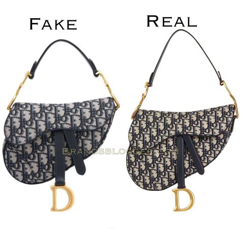 fake dior saddle vs real|dior saddle bag counterfeit.